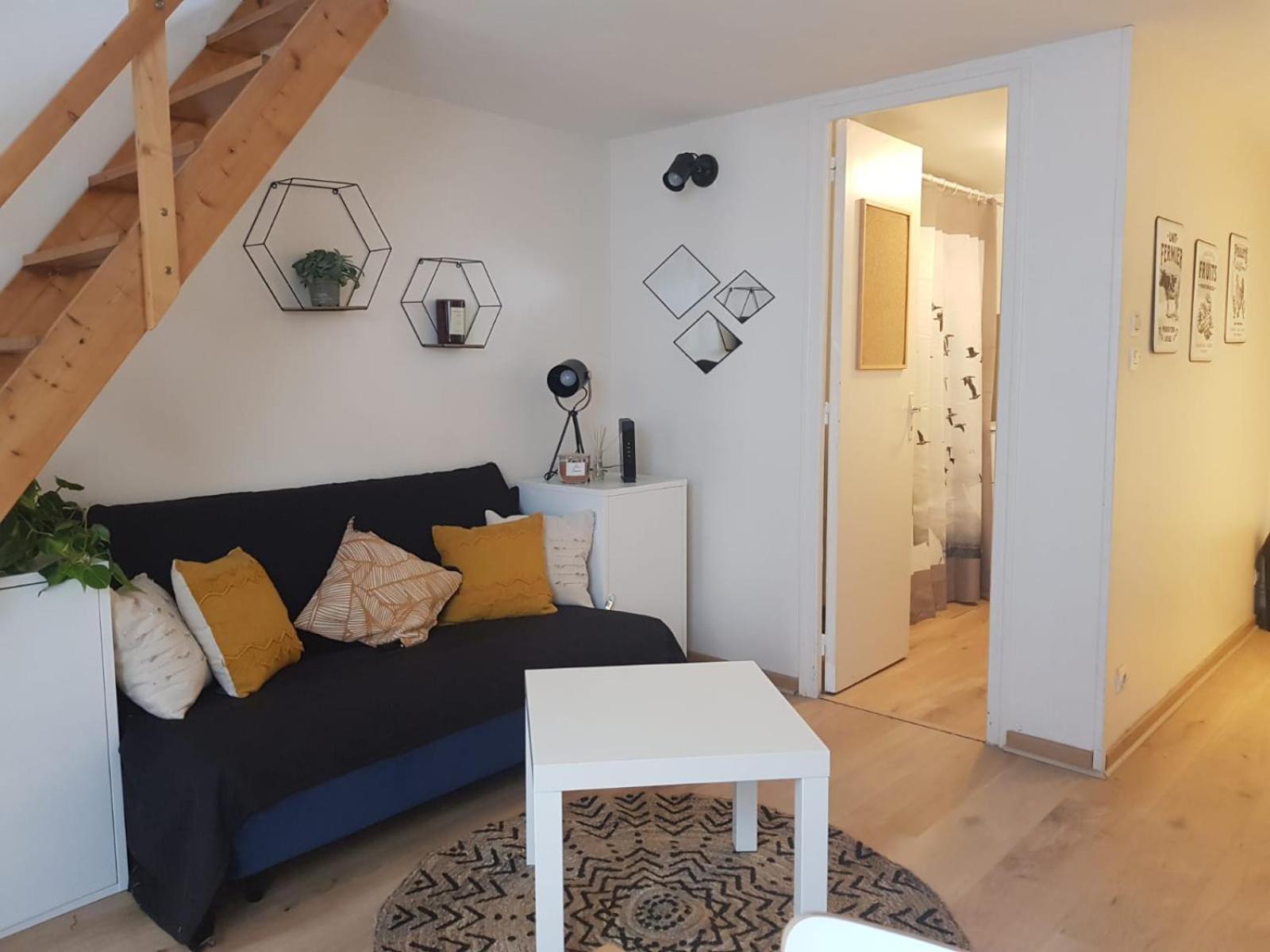 Duplex A La Gare Du Mans Bed & Breakfast Льо Ман Стая снимка